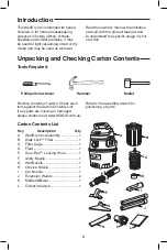 Preview for 4 page of RIDGID WD1855AU0 Owner'S Manual