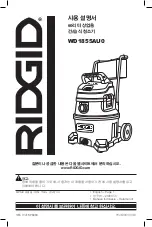 Preview for 21 page of RIDGID WD1855AU0 Owner'S Manual