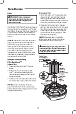 Preview for 53 page of RIDGID WD1855AU0 Owner'S Manual