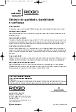 Preview for 12 page of RIDGID WD4075BR0 Owner'S Manual