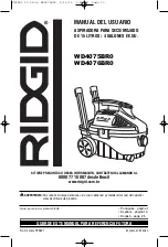 Preview for 13 page of RIDGID WD4075BR0 Owner'S Manual