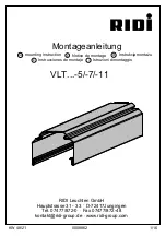 RIDI 1500133 Mounting Instruction preview