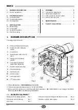 Preview for 31 page of Riello Burners 3739451 Installation, Use And Maintenance Instructions