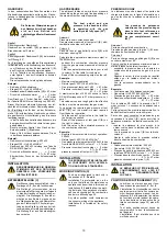 Preview for 17 page of Riello 882 T Installation, Use And Maintenance Instructions