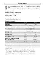 Preview for 12 page of Riello MST 30 Installation And Use Manual