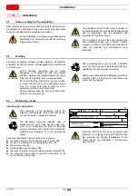 Preview for 18 page of Riello PRESS 140 P/N Installation, Use And Maintenance Instructions