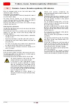 Preview for 40 page of Riello PRESS 140 P/N Installation, Use And Maintenance Instructions