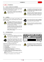 Preview for 19 page of Riello RS 120/EV BLU Installation, Use And Maintenance Instructions