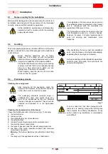 Preview for 17 page of Riello RS 25/M C05 Installation, Use And Maintenance Instructions