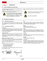 Preview for 40 page of Riello RS 300/EV FGR Installation, Use And Maintenance Instructions