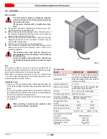 Preview for 20 page of Riello RS 500/E LN Installation, Use And Maintenance Instructions