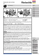 Preview for 9 page of Rietschle DFT 100 Operating Instructions Manual