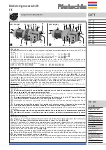 Preview for 21 page of Rietschle DFT 100 Operating Instructions Manual