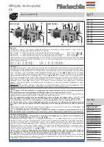 Preview for 37 page of Rietschle DFT 100 Operating Instructions Manual