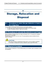 Preview for 54 page of Riken Keiki SD-1DOX-AS Operating Manual