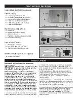 Preview for 9 page of Rikon Power Tools 10-324TG Operator'S Manual