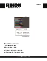 Preview for 32 page of Rikon Power Tools 25-010 Operator'S Manual