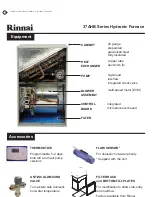 Preview for 2 page of Rinnai 37AHB SERIES Specifications