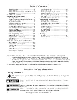 Preview for 2 page of Rinnai EX17CT Installation And Operation Manual