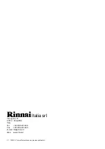 Preview for 68 page of Rinnai REB-KBI2424FF User And Installation Manual