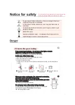 Preview for 3 page of Rinnai RRA-106 User Manual