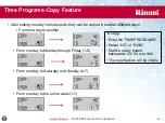 Preview for 23 page of Rinnai RS100 Training Program