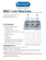 Rio Grande MIDAS 331-970 Quick Start Manual preview