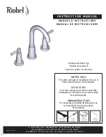 Riobel Sylla SY08LC Instruction Manual preview