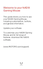 Preview for 3 page of Riotoro NADIX Manual