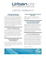 Preview for 23 page of Riptide Urban Lite Owner'S Manual