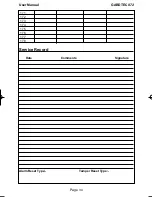 Preview for 35 page of Risco GARDTEC 872 User Instructions