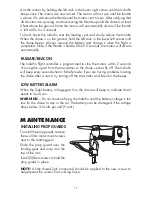 Preview for 11 page of Rise INDORFIN 130 RACER Instruction Manual