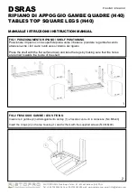 Preview for 3 page of RISTOPRO DSRAS Instructions For Installation, Use And Maintenance Manual