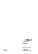 Preview for 147 page of Ritter stilo7 Operating Instructions Manual