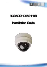 Riva RC3502HD-5211IR Installation Manual preview