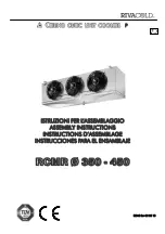 Rivacold RCMR 1350604ED Assembly Instructions Manual preview