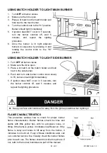 Preview for 38 page of RiverGrille GR2297801-RG-00 Assembly & Operating Instructions