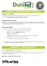 Preview for 18 page of Riverlea Duratuf KIWI KS3 Assembly Instructions Manual