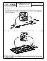 Preview for 2 page of Riverside Furniture 29374 Assembly Instructions