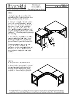 Preview for 3 page of Riverside Furniture 84520 Assembly Instructions