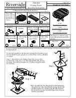 Preview for 1 page of Riverside Furniture Aberdeen Dining Room 21251 Assembly Instructions