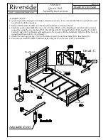 Preview for 3 page of Riverside Furniture Aberdeen Queen Bed Assembly Instructions