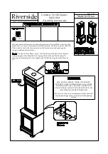 Preview for 2 page of Riverside Furniture Cantata Square Wall Unit Assembly Instructions