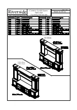 Preview for 3 page of Riverside Furniture Cantata Square Wall Unit Assembly Instructions