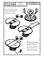 Preview for 5 page of Riverside Furniture Corinne Round Dining Table Assembly Instructions