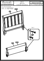 Preview for 4 page of Riverside Furniture Hailey 15280 Assembly Instructions Manual