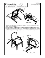 Preview for 2 page of Riverside Furniture Myra 59453 Assembly Instructions