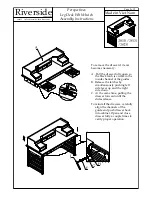 Preview for 2 page of Riverside Furniture Perspectives Leg Desk With Hutch 28031 Assembly Instructions