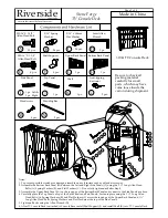 Preview for 3 page of Riverside Furniture Stone Forge 31041 Assembly Instructions