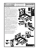 Preview for 4 page of Riverside Furniture Terra Vista 98880 Assembly Instructions